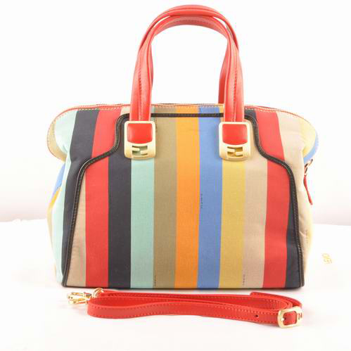 F2545 Fendi Autunno Inverno 2012 Pequin Borsa F2545 Red